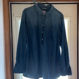 Merona XXL ladies denim blouse.